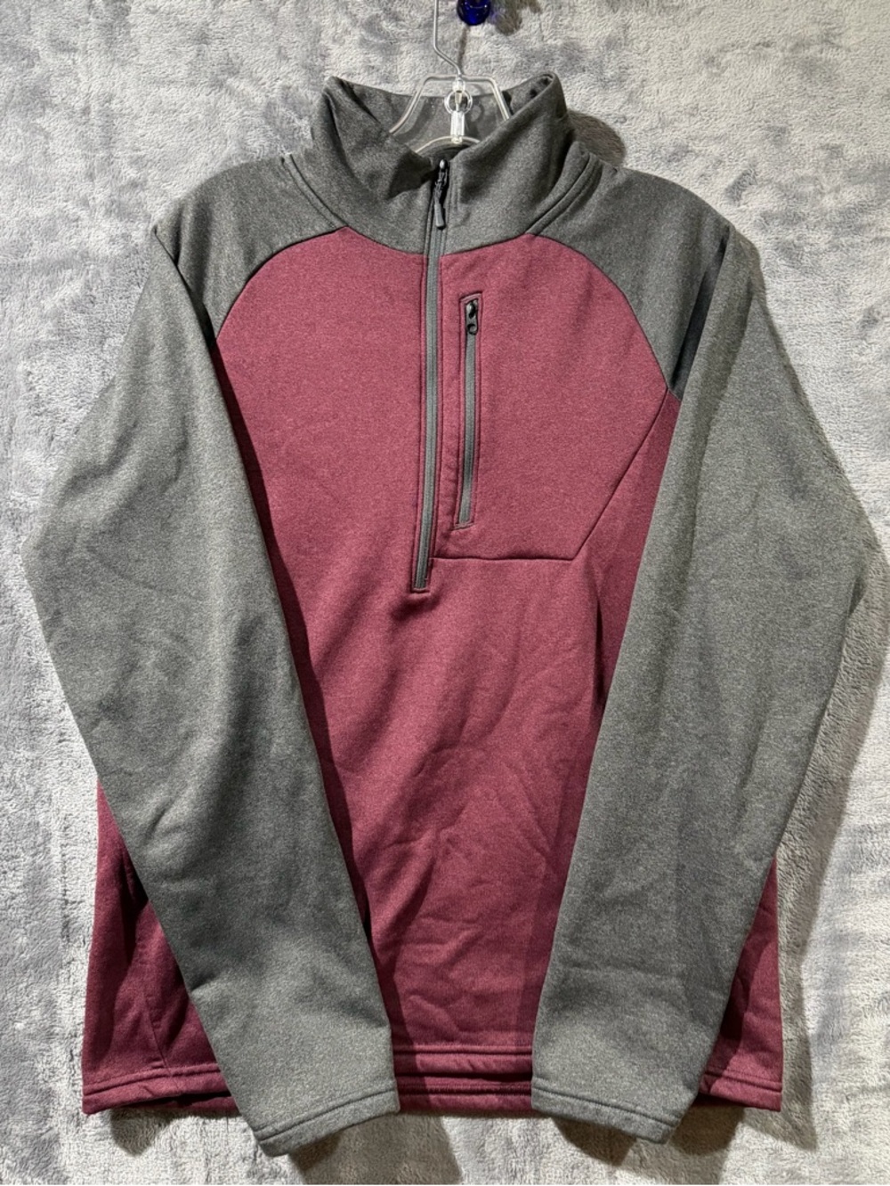 L.L. Bean Mountain 1/2 Zip Sweatshirt Sweater Fleece 515111 Men’s Small Used